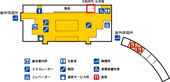 発売機フロアマップ